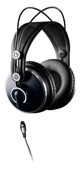 K271 MKII CLOSED BACK, CIRCUMAURAL, DETACHABLE CABLE ADDITIONAL VELVET EAR PADS, ADDITIONAL 5M COILED CABLE;
